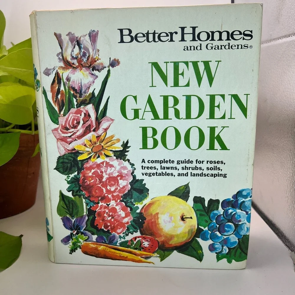 Better Homes Gardens New Garden Book Vintage Binder Gardening